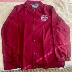 Dixxon Coaches Jacket - Work Hard Stay Humble - Men's XL - Red